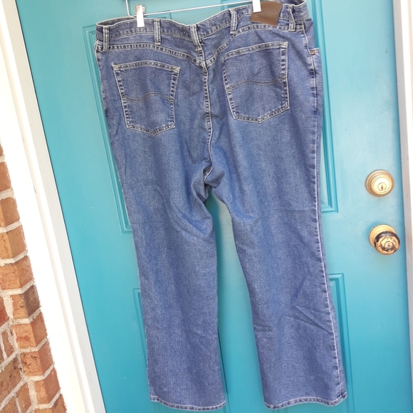 Vintage Lee Jeans Mens Big and Tall Rare Size Large Blue Jean Denim Pants 48x30 - Picture 12 of 12